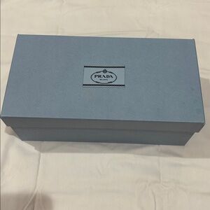 Prada Sky Blue-shoe  Box